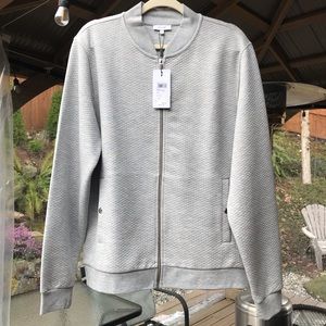 SALE! - REISS Gray Bomber Jacket - BRAND NEW!